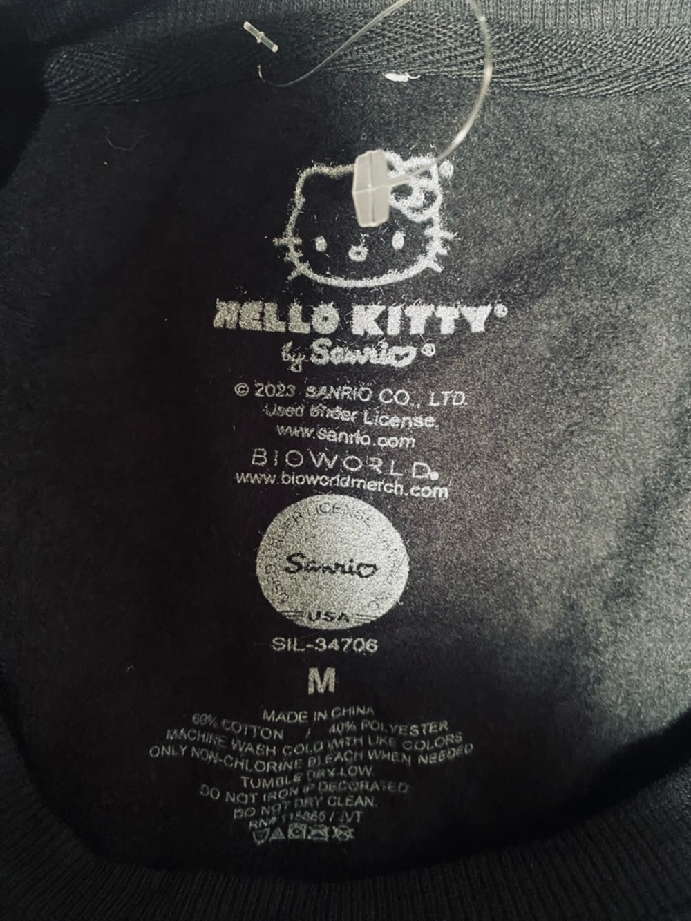 Hello Kitty Crew Neck Sweatshirt - Picture 5 of 5